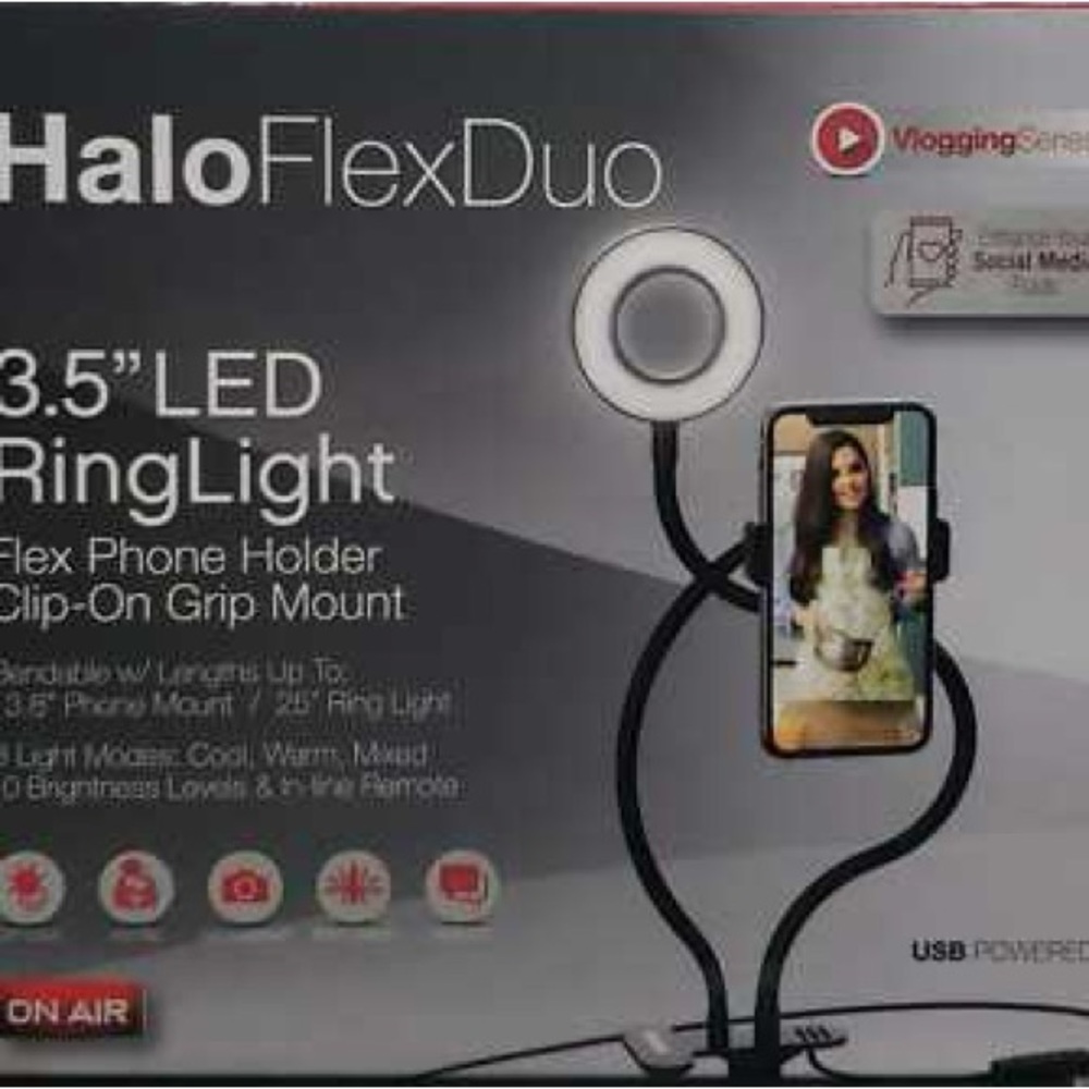 Halo FlexDuo 3.5" LED Ring Light